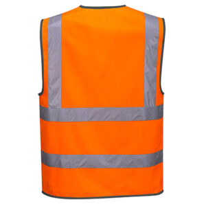 Portwest C375 Vest Hi Vis Yellow Back