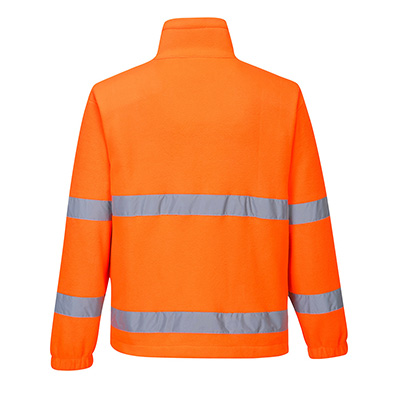 Portwest F250 Fleece Hi Vis Orange Back