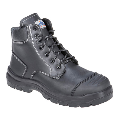 Portwest FD10 Black Leather Safety Boot