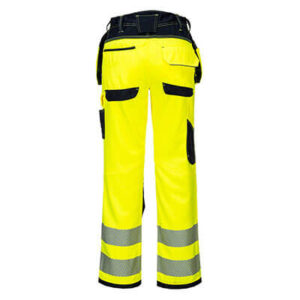 Portwest PW306 Holster Trouser Black and Yellow Back