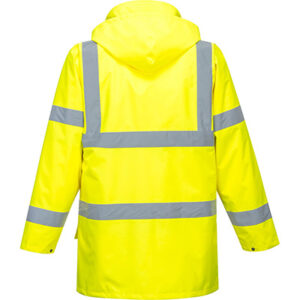 Portwest S765 Jacket Hi Vis Yellow Back