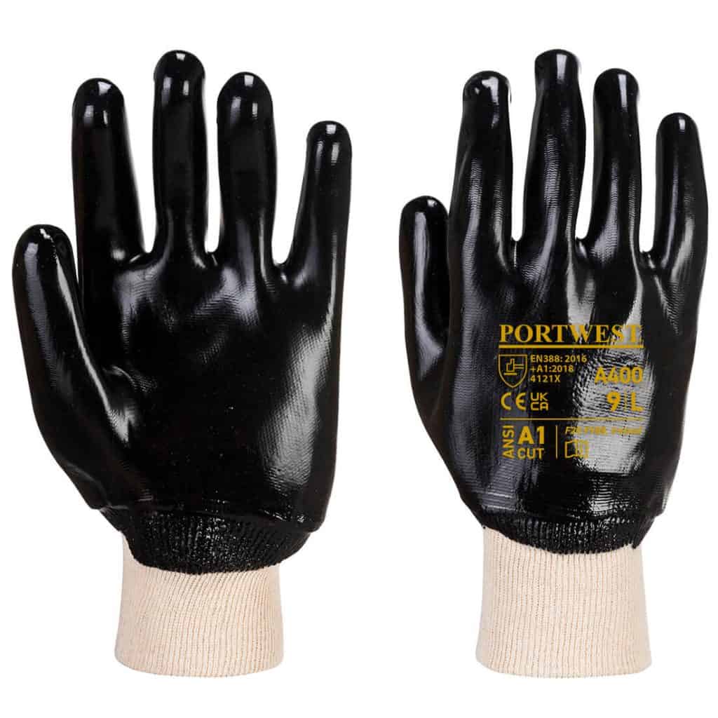 A400 Black Gloves