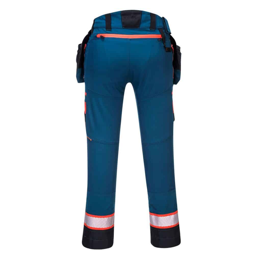 Portwest DX440 - DX4 Detachable Holster Pocket Trouser Blue Back