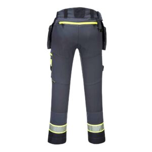 Portwest DX440 - DX4 Detachable Holster Pocket Trouser Grey Back