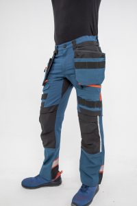 Portwest DX440 DX4 Detachable Holster Pocket Trouser - Blue Close up