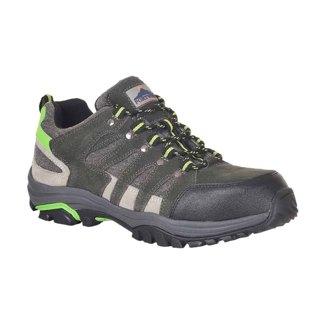 Portwest FW36 - Steelite Loire Low Cut Trainer S1P HRO Grey and Green