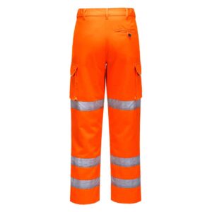 Portwest LW71 Orange Trousers Back