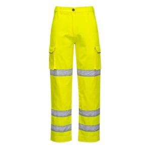 Portwest LW71 Yellow Trousers Front