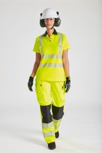 Portwest PW386 PW3 Women's Hi Vis Rain Trouser - Yellow Hi Vis Rain Trousers for Women