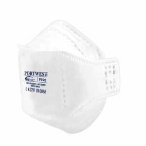 Portwest P390 EAGLE FFP3 Dolomite Fold Flat Respirator Pack of 20