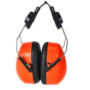 Portwest PS47 - Endurance HV Clip-On Ear Defender - 24dB Orange