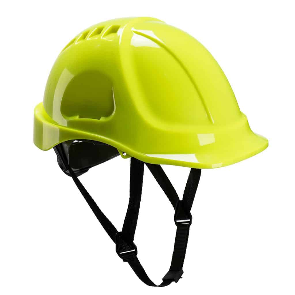 Portwest PS54 - Endurance Plus Safety Helmet Yellow Front