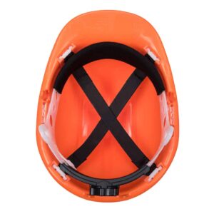 Portwest PS57 - Expertbase Safety Helmet Wheel Ratchet Orange Inner