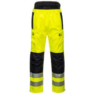 Portwest PW342 PW3 Hi-Vis Extreme Trouser Yellow Front