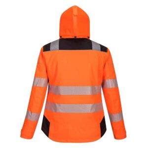 Portwest PW382 Jacket in Orange Back