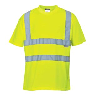 Portwest S478 - Hi-Vis T-Shirt Yellow front