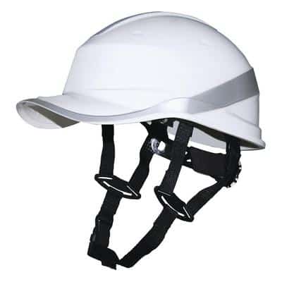 Delta Plus Diamond V Up Safety Helmet White