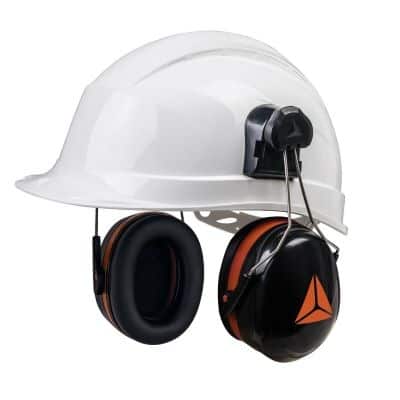 Delta Plus Magny Helmet Mounted Ear Defenders - helmet ear defenders