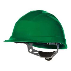 Delta Plus Quartz III Safety Helmet in Green