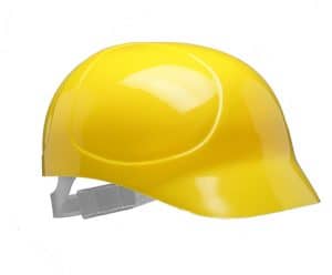 Centurion 519 bump cap with plastic inner yellow