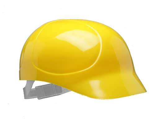 Centurion 519 bump cap with plastic inner yellow