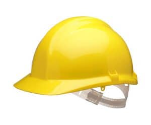 Centurion 1125 Safety Helmet Yellow with plastic inner