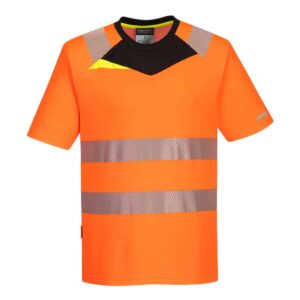 Portwest DX413 High Visibility T Shirt Orange - orange hi vis t shirt