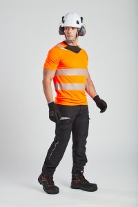 Portwest DX413 DX4 Hi Vis T Shirt S/S - Orange Hi Vis T Shirt