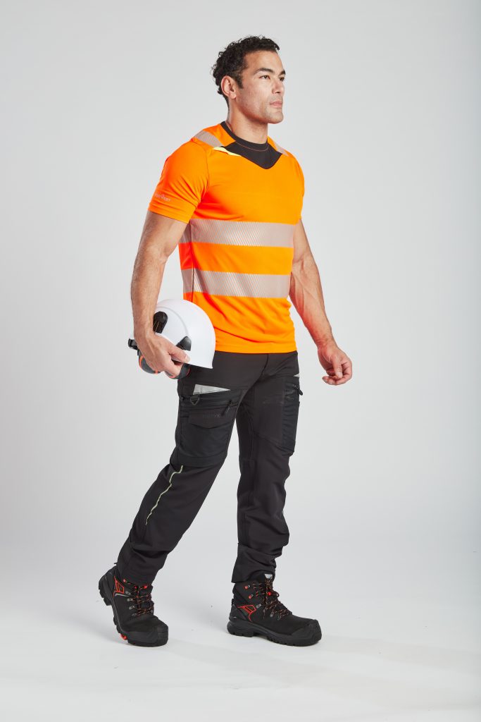 Portwest DX413 DX4 Hi Vis T Shirt S/S - Orange Hi Vis T Shirt