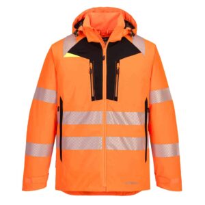 Portwest DX461 High Visibility Winter Jacket Orange