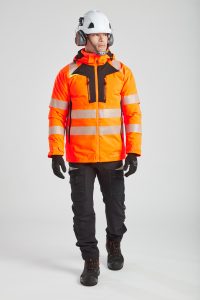 Portwest DX461 DX4 Hi Vis Winter Jacket - Orange hi vis winter jacket