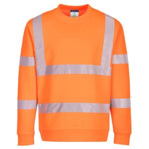 Portwest EC13 Orange high visibility sweatshirt