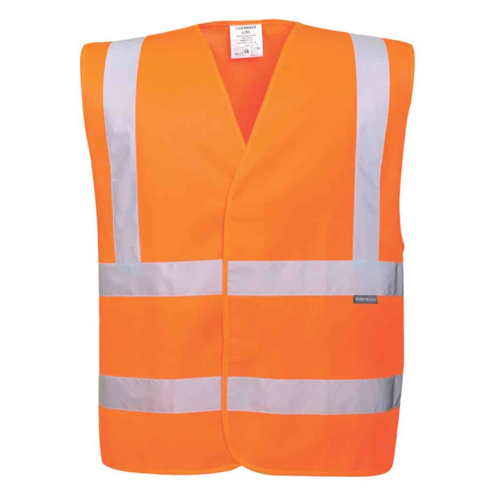 Portwest EC76 High visibility vest Orange Front