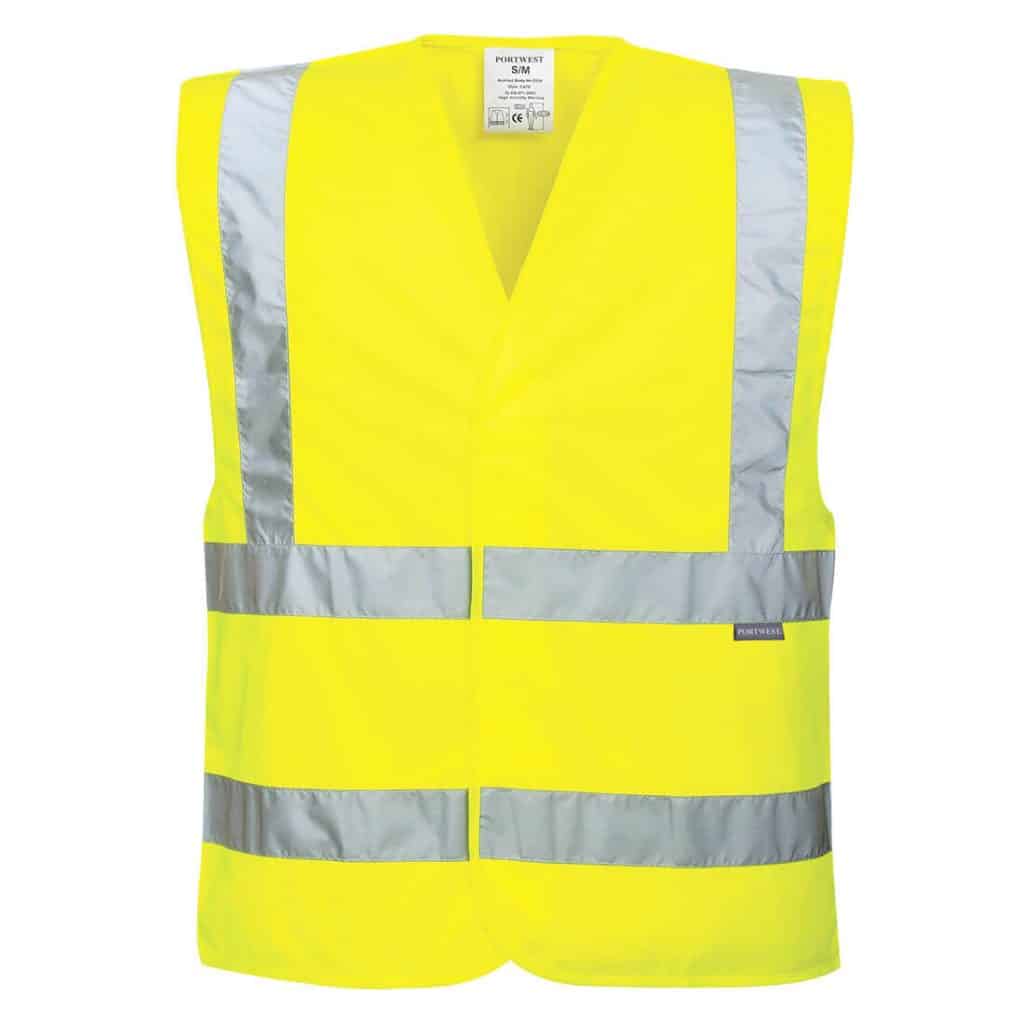 Portwest EC76 High visibility vest Yellow Front