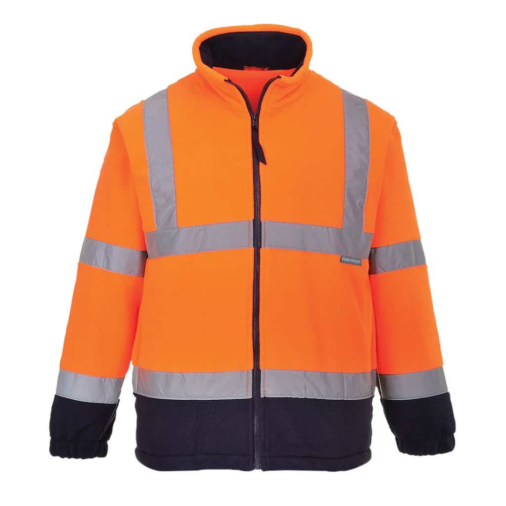 Portwest F301 Orange two tone fleece