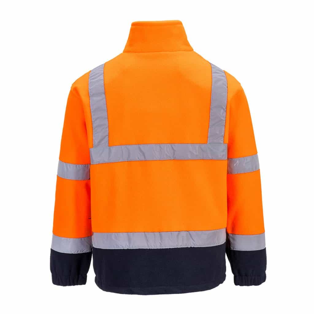 Portwest F301 Orange two tone fleece back