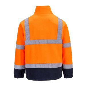 Portwest F301 Orange two tone fleece back