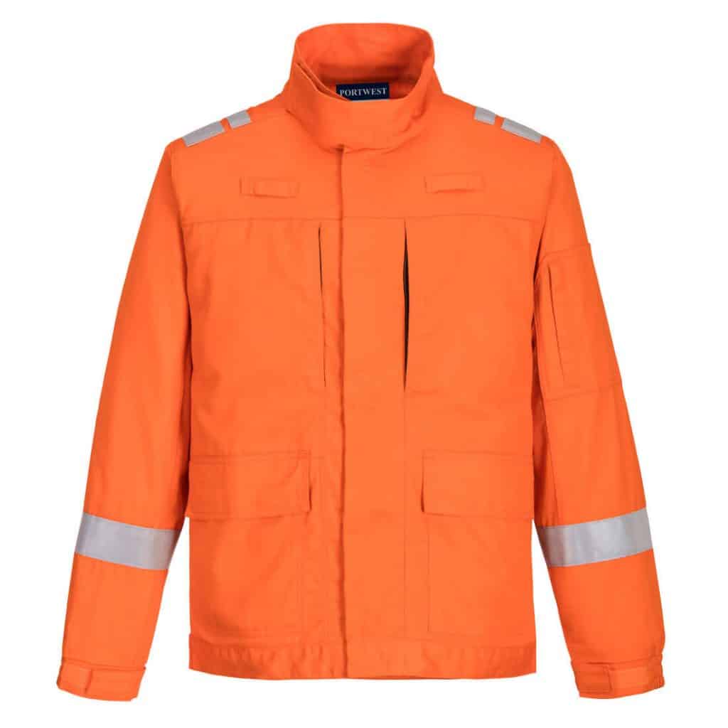 Portwest FR601 Bizflame Panelled Jacket Orange