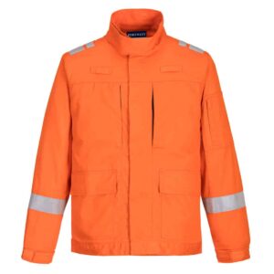 Portwest FR601 Bizflame Panelled Jacket Orange