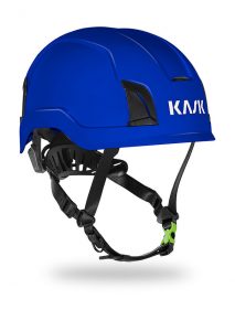 KASK Zenith X Blue Safety Helmet with 4 point chinstrap