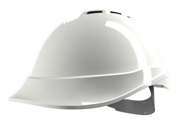 MSA V-Gard 200 plastic Safety helmet white - MSA hard hats