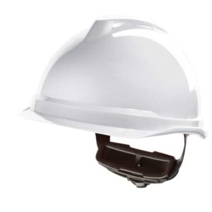 MSA V-Gard 520 Peakless plastic Safety helmet white