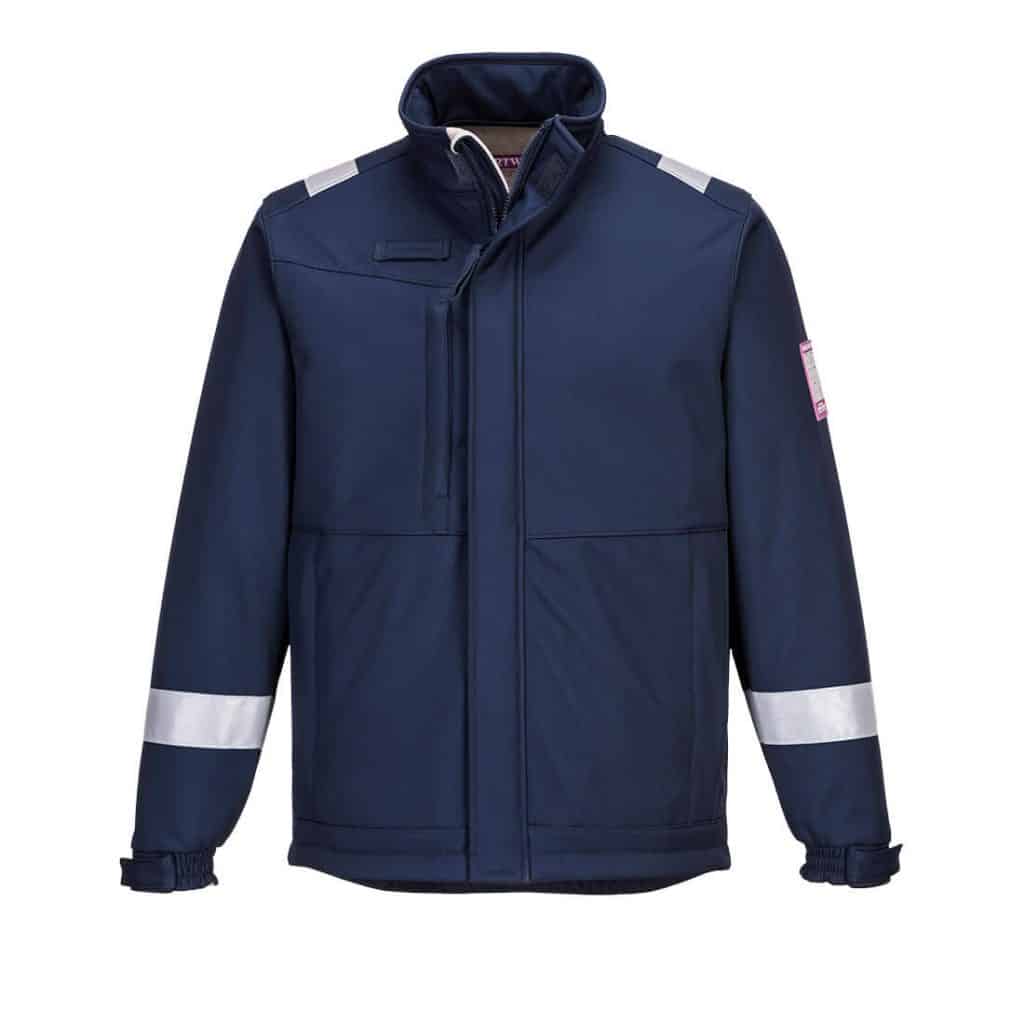 Portwest MV73 Modaflame Softshell Jacket Navy