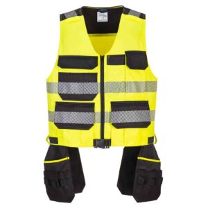 Portwest PW308 Class 1 Tool Vest Yellow