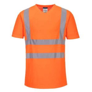 Portwest S179 V Neck T Shirt Orange