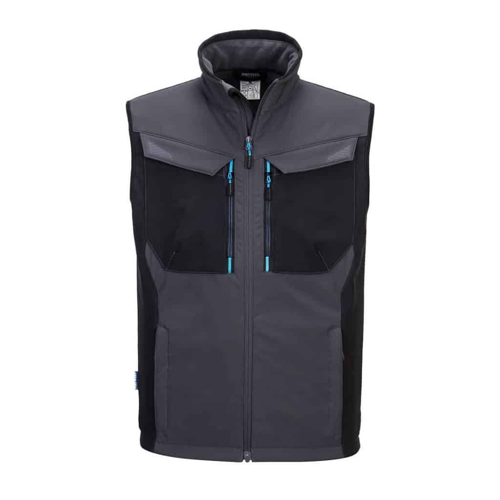 Portwest T751 WX3 softshell Gilet Grey - work body warmer