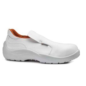 White Base laceless B0507 safety shoe