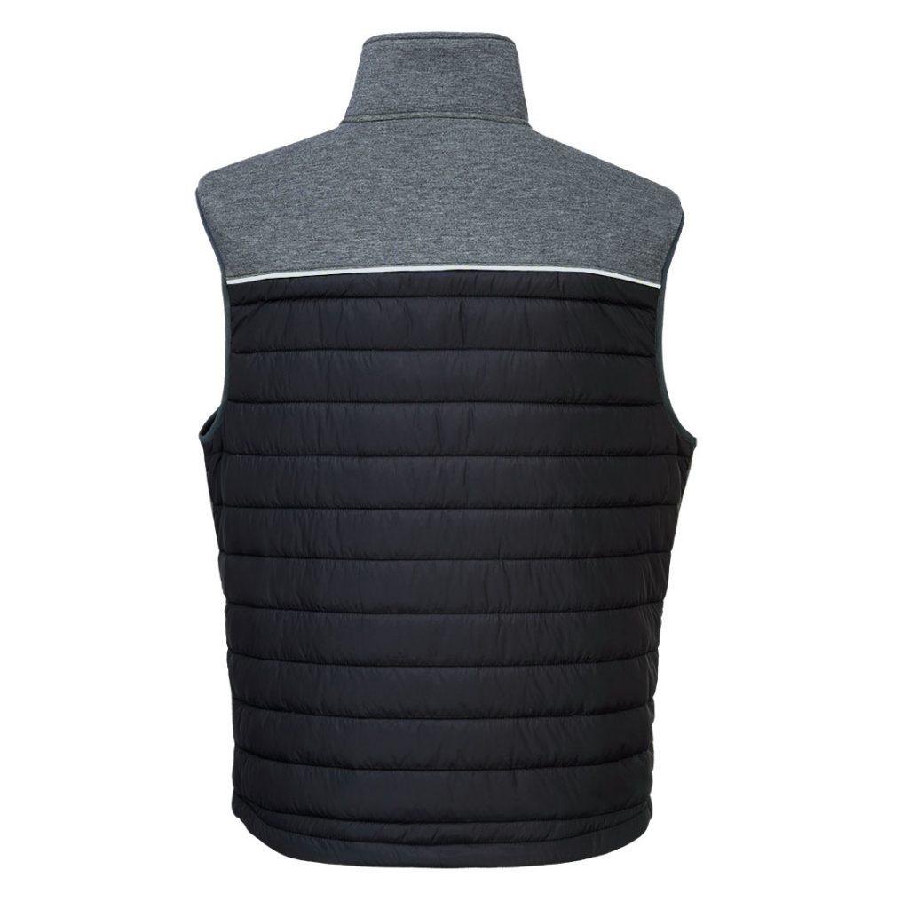 Portwest DX470 DX4 Hybrid Baffle Gilet Back Grey