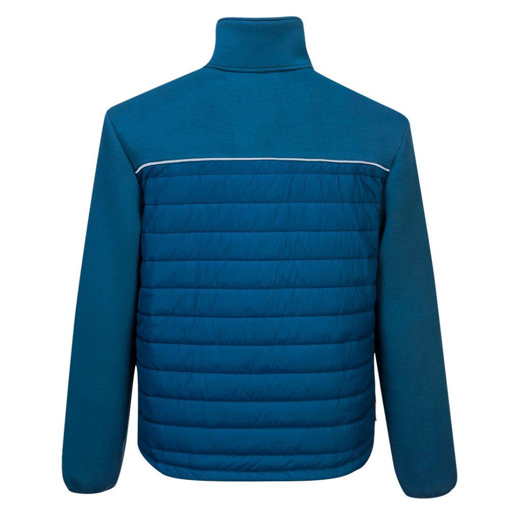 Portwest DX471 DX4 Hybrid Baffle Jacket Blue Back