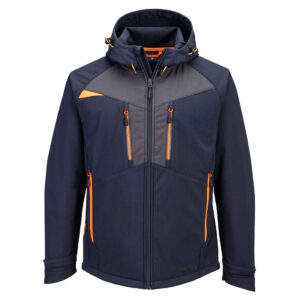 Portwest DX474 DX4 Softshell Jacket - Navy - Front